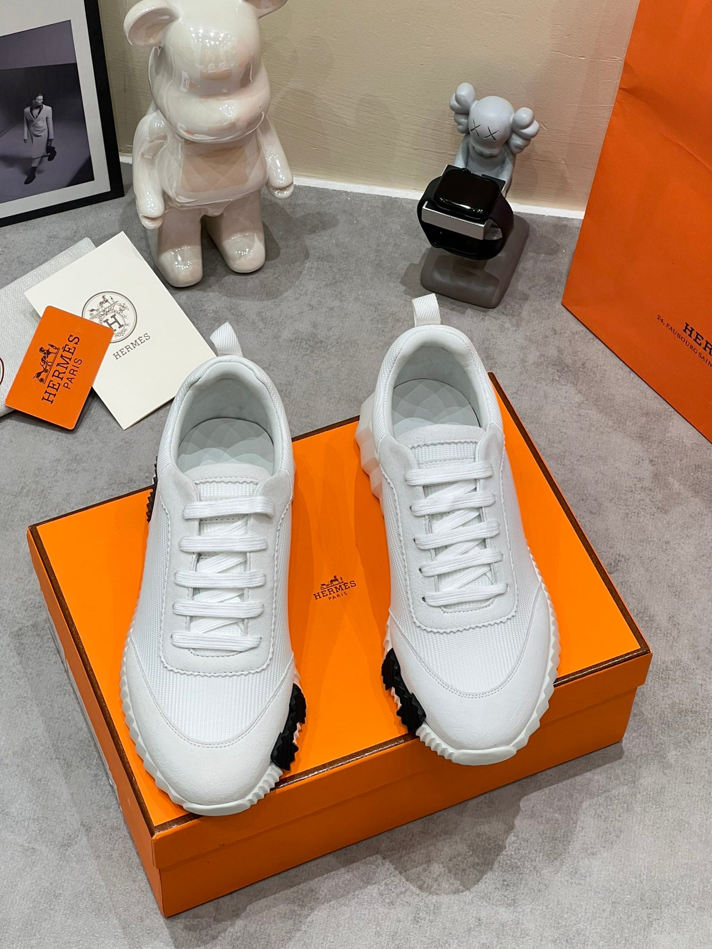 Hermes sports and leisure shoes