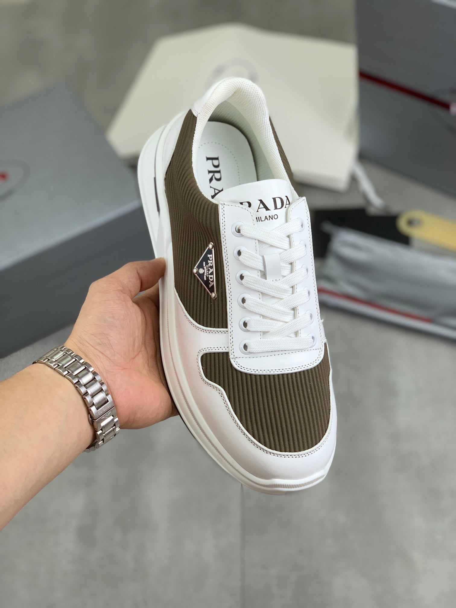 Prada Men's Sneakers Shoes