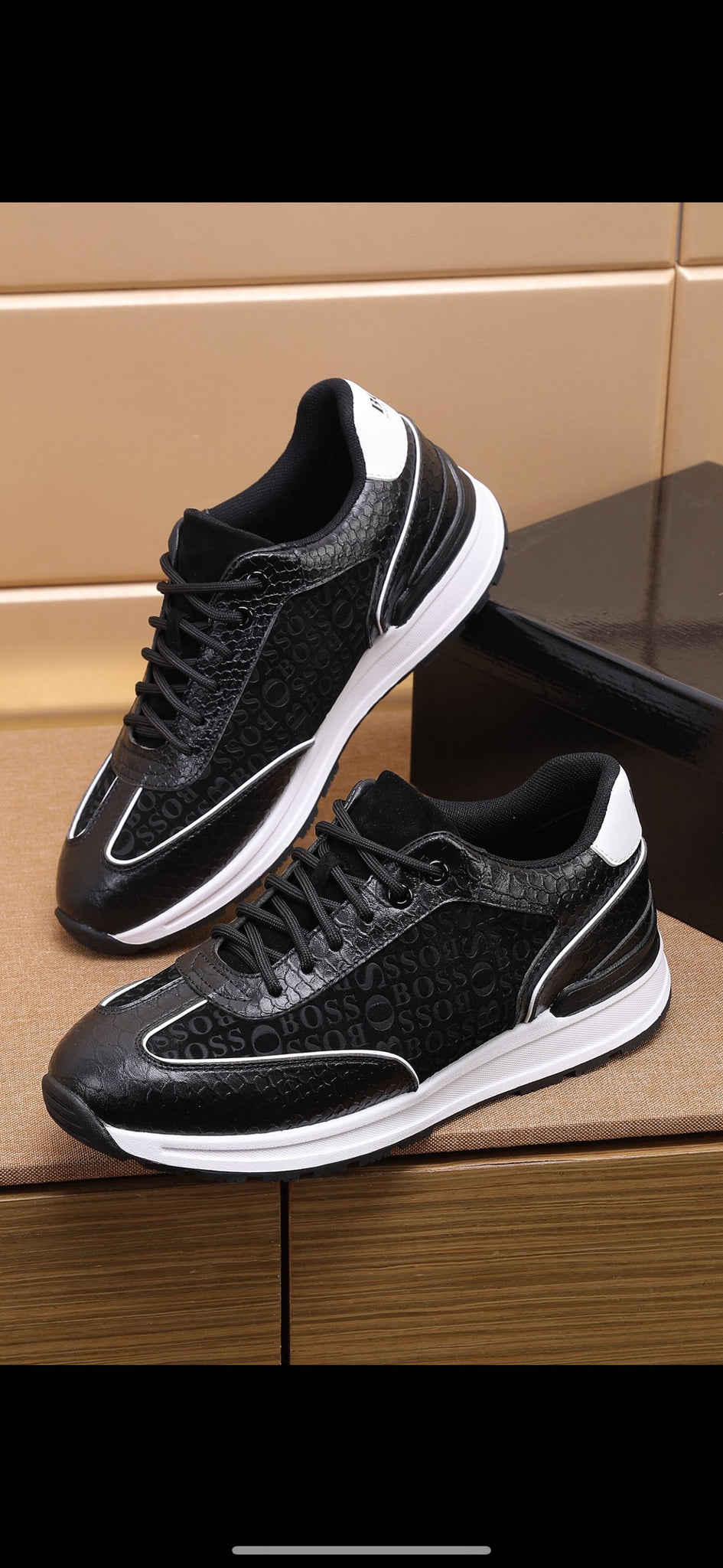 Boss Men's Casual Leather Shoes