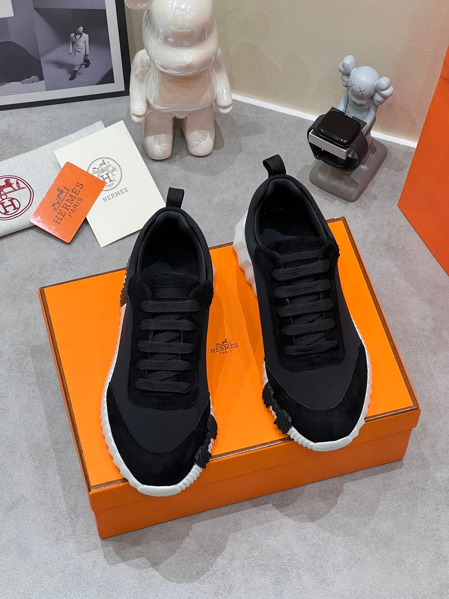 Hermes sports and leisure shoes