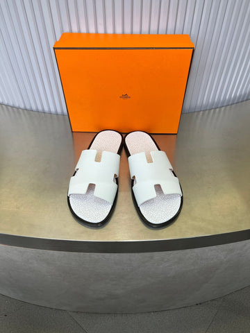 Hermes men's slippers