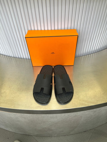 Hermes men's slippers