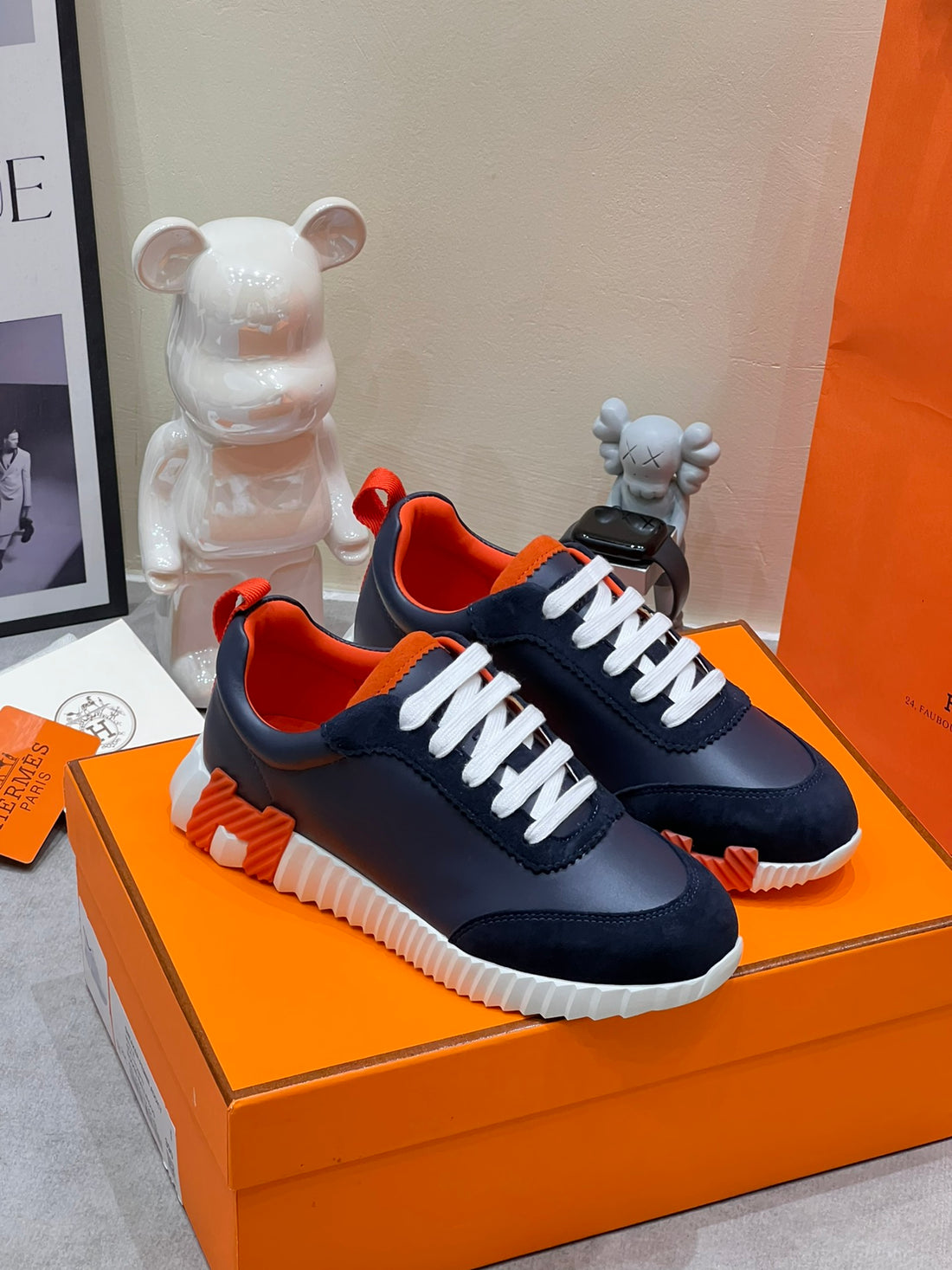 Hermes sports and leisure shoes