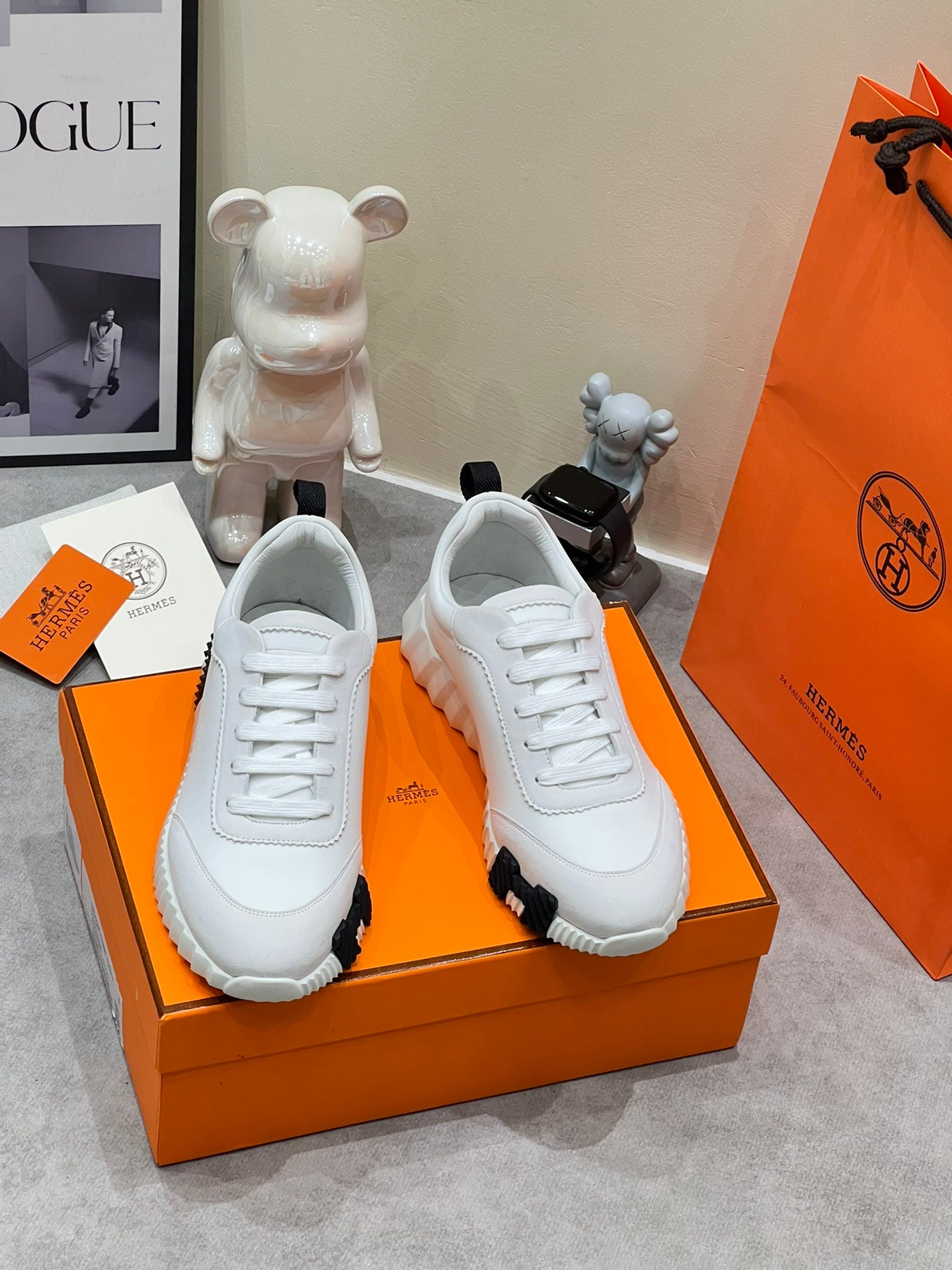 Hermes sports and leisure shoes