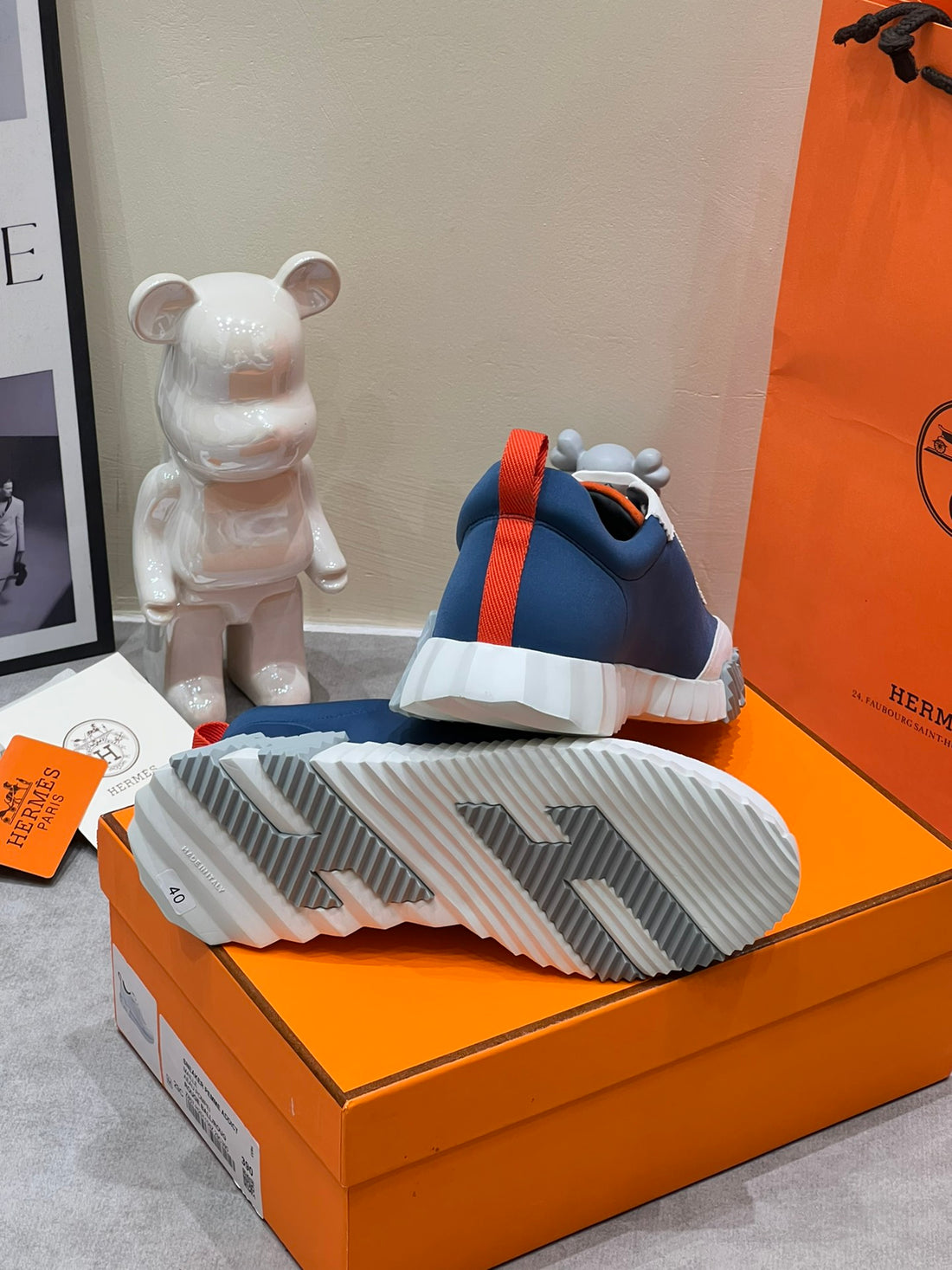 Hermes sports and leisure shoes