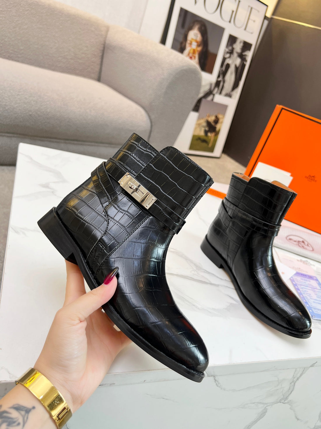 Hermes women's Boot