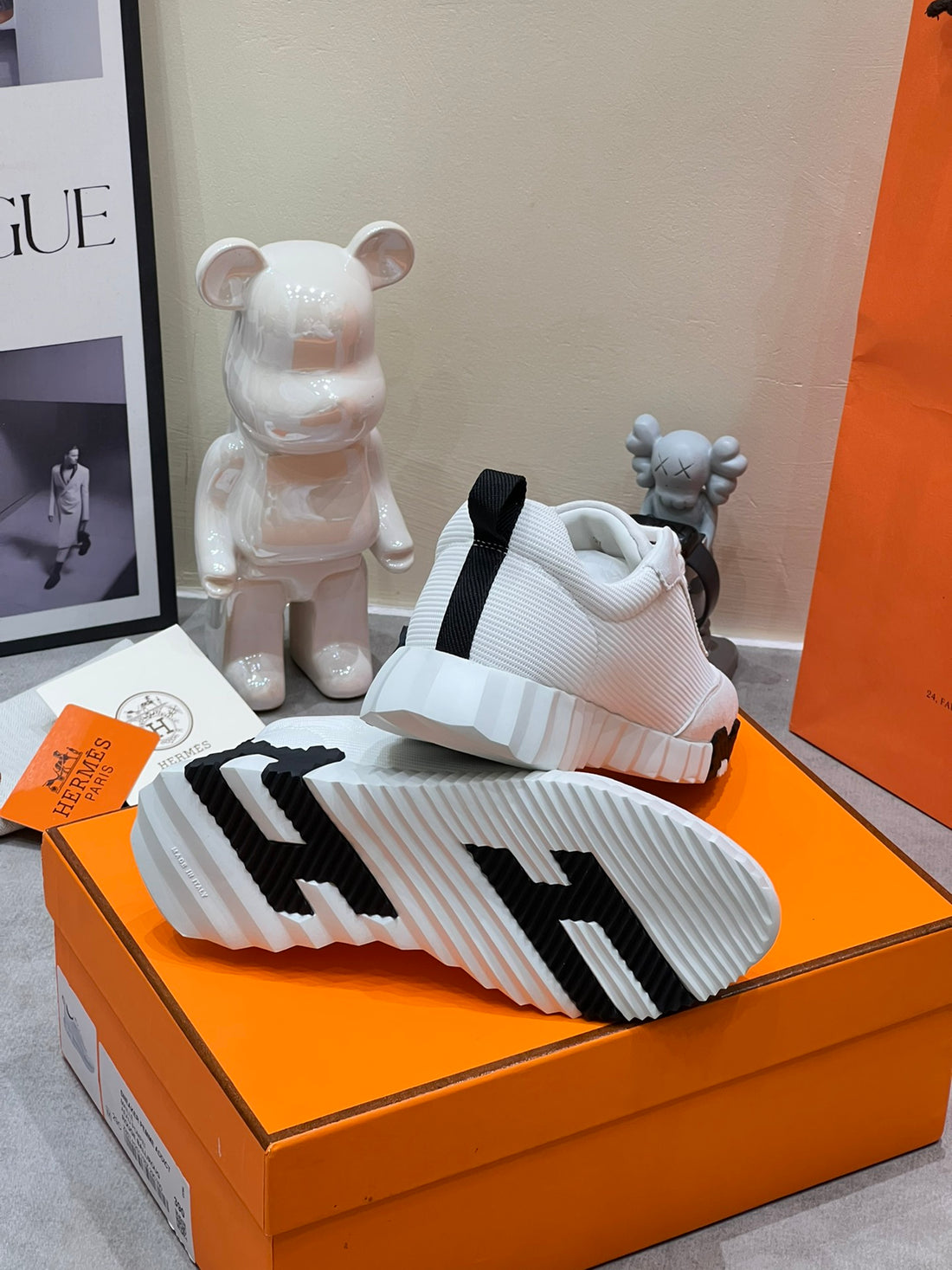 Hermes sports and leisure shoes