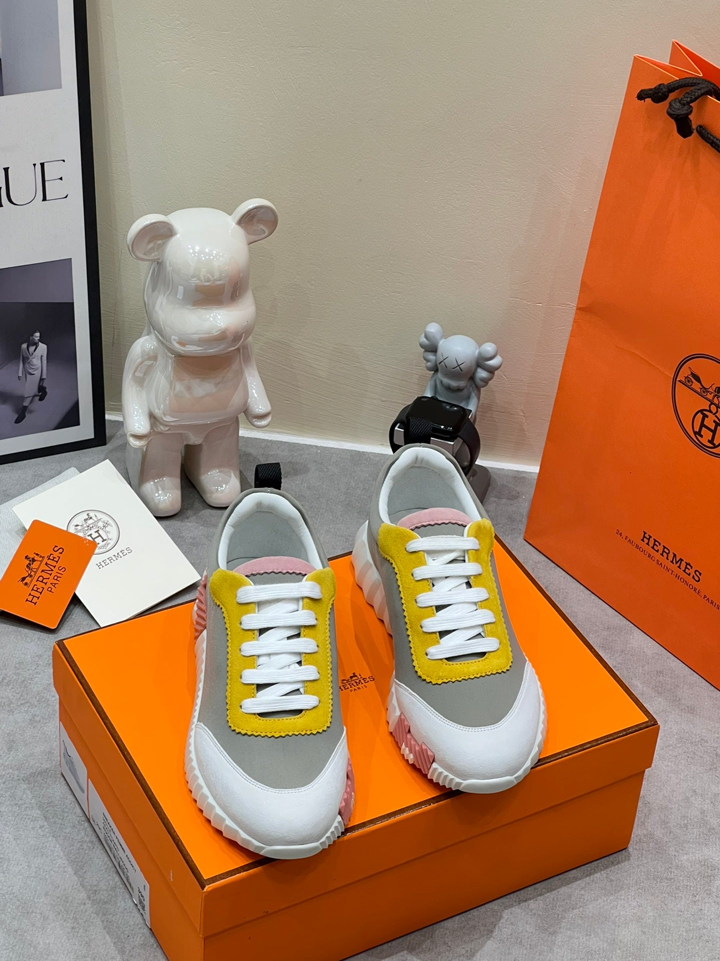 Hermes sports and leisure shoes