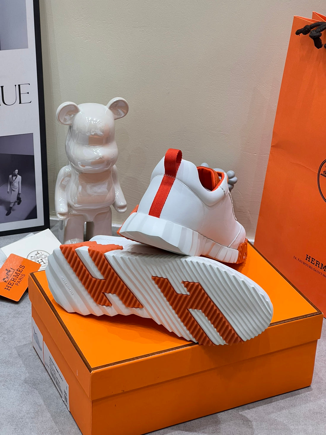 Hermes sports and leisure shoes