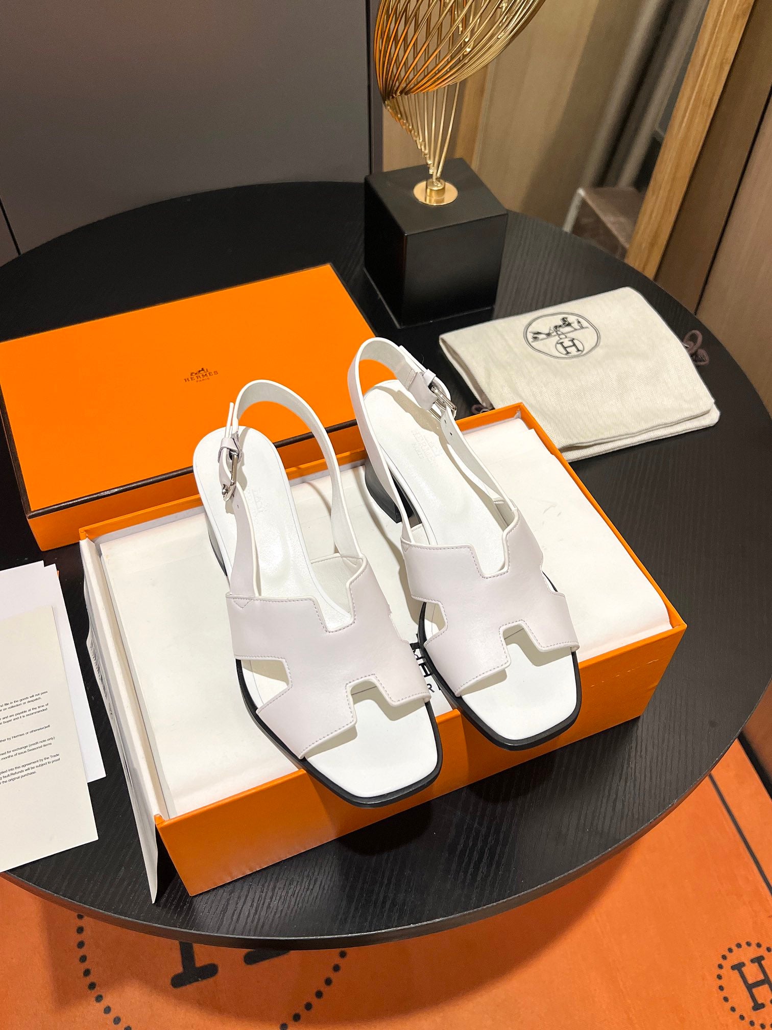 Hermes Women's Chunky Heels