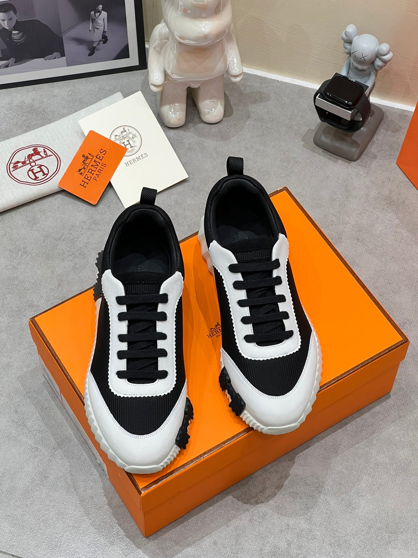 Hermes sports and leisure shoes