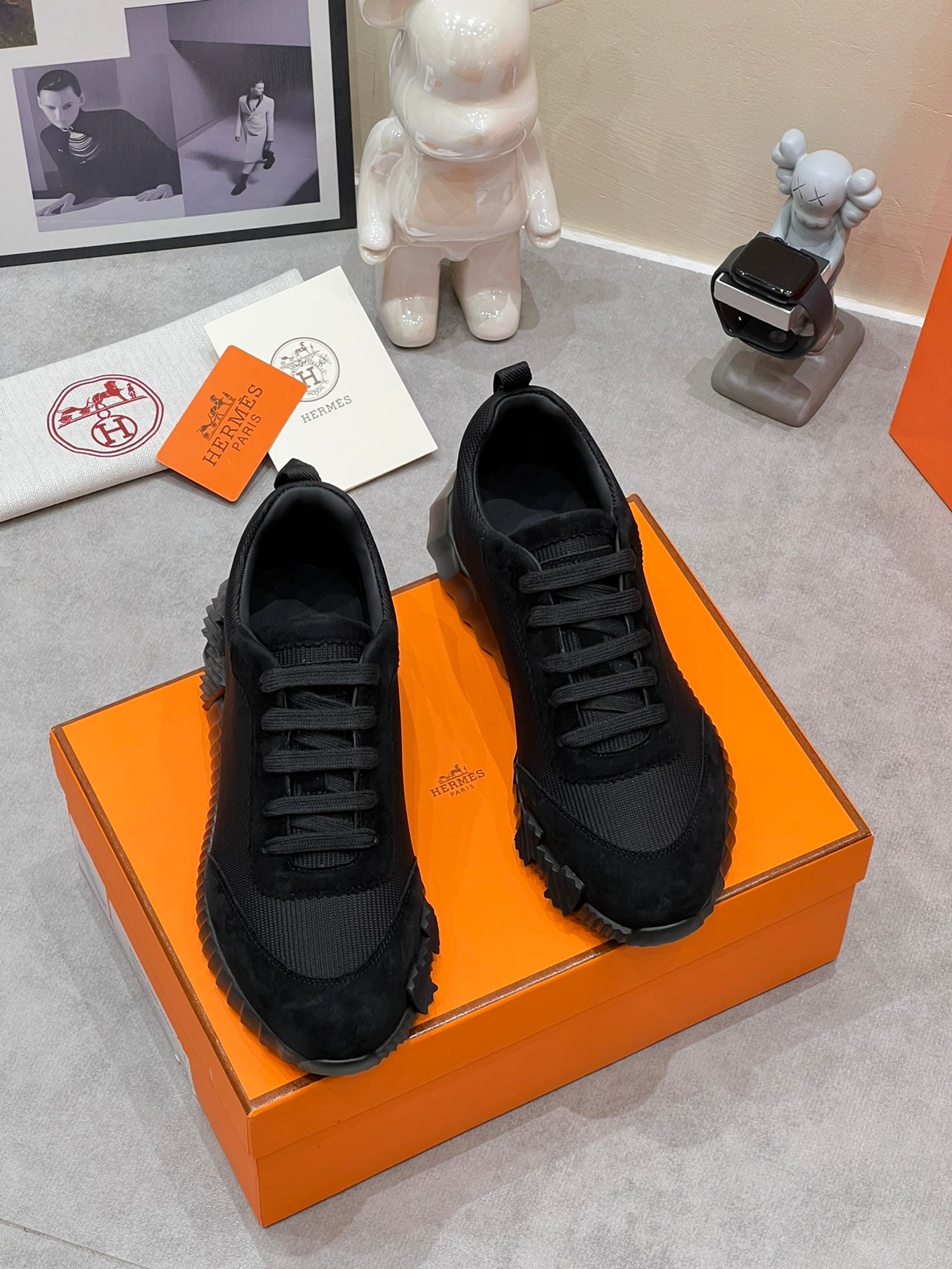 Hermes sports and leisure shoes