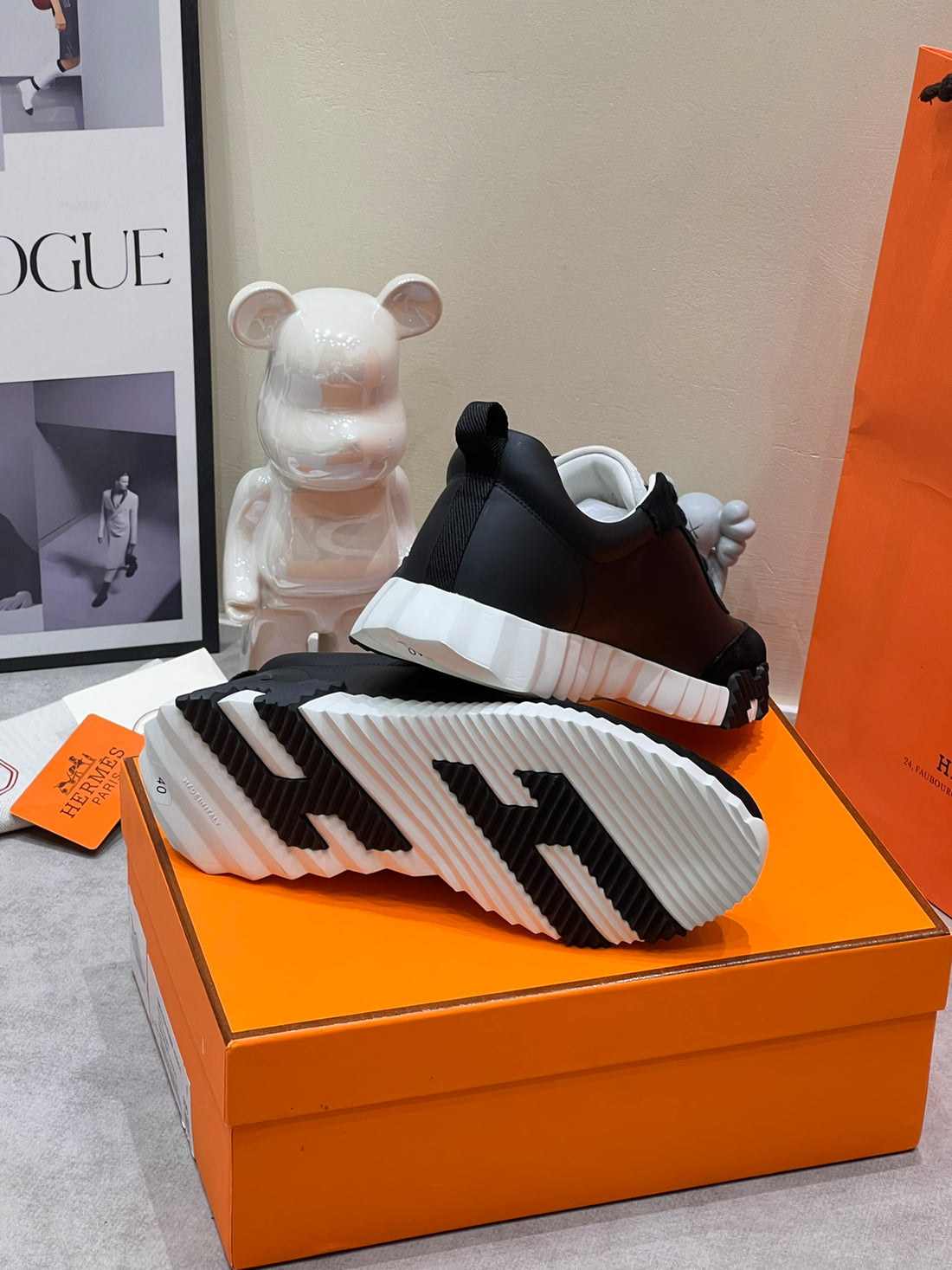 Hermes sports and leisure shoes