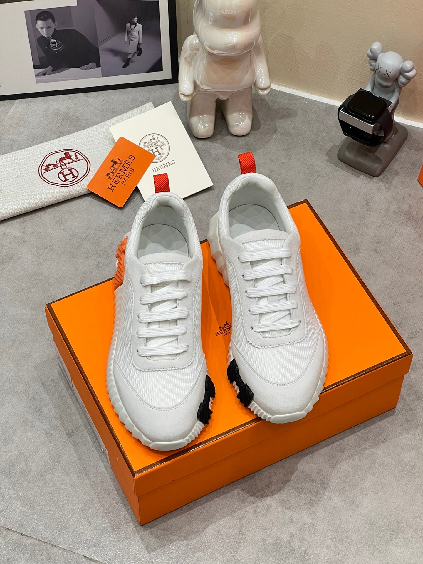 Hermes sports and leisure shoes